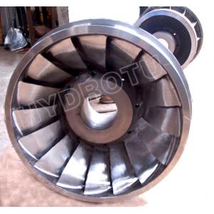 Stainless Steel Francis Turbine Runner for Capacity 100KW - 20MW Francis Water Turbine