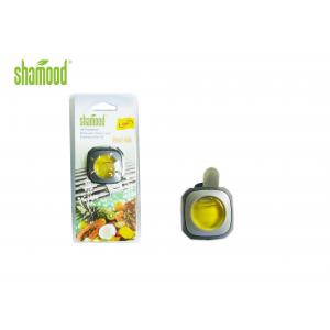 China Mini 4ML Liquid Car Air Freshener for Vent Car Membrane Yellow Pina supplier