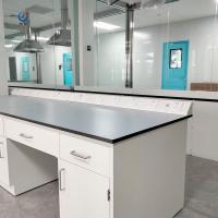 China Alkali Resistant Lab Wall Bench Phenolic Resin Working Table Top W750*H850mm on sale