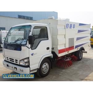 China ISUZU N Series Road Vacuum Cleaner Truck 4x2 130hp 6cbm Electronic Control supplier