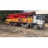 China 2013 Putzmeister 56m Used Truck Mounted Concrete Boom Pump with Construction Projects wholesale