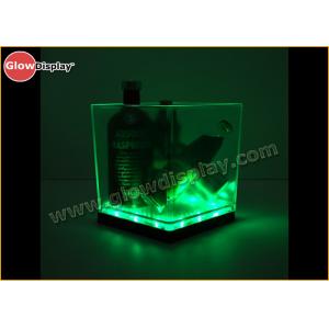 China Plastic Engraved Club Led Ice Bucket Colorful For Beer 4.5L supplier