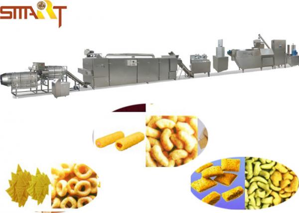 Core Filling Snack Food Extruder Machine 120-150kg/Hr Custom Voltage Available