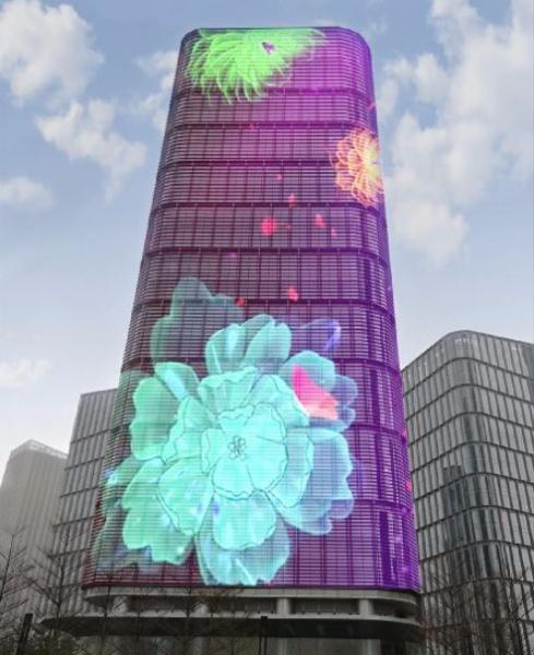 160 градусов пикселя RGB 50 мм LED сетка занавес дисплей экран видео лента с управлением DMX512