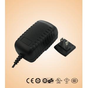 China CEC level V, MEPS IV EUP2011 AC PIN Switching Power Adapters / Adapter, 15W and 110 - 250V supplier