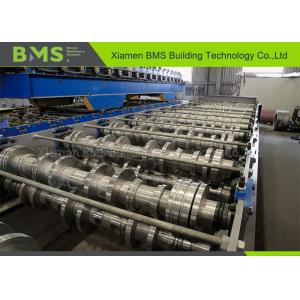 China BMS Floor Deck Roll Forming Machine World Bex For Industry Metal Floor Decking supplier