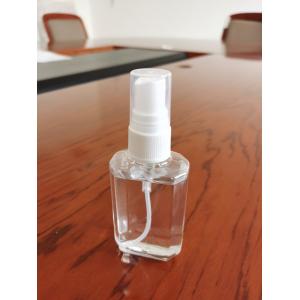 Portable Hand Washing Liquid Alcohol Spray Bottle Octagonal Bottle Flip Pet