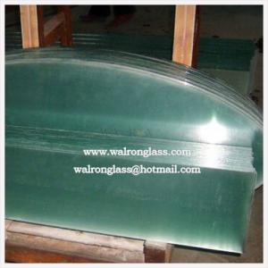 China la forma oval cuadrada de 4-19m m Roung moderada/endureció el vidrio para las puertas, tablas supplier