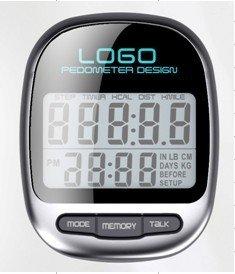 Memory Jogging Digital Pocket Pedometer with Pause Function