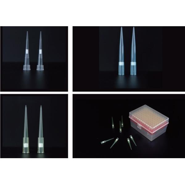 China CE Certification Sterile Pipette Tip , Sterile Filter Tips 10μL 100μL 200μL 1000μL wholesale