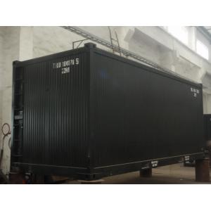 China Standard 20ft Bitumen Container With Direct Burner Heating Tubes supplier