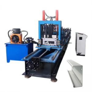 Adjustment Size 80-300mm C Channel Forming Machine For Steel Structure
