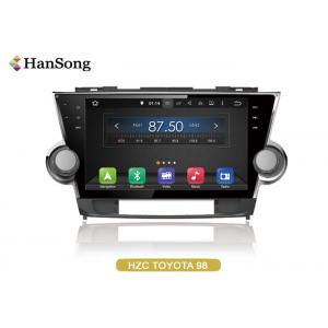 China 2012 Toyota Highlander Car DVD Player Internet Entainment / Game 12V supplier