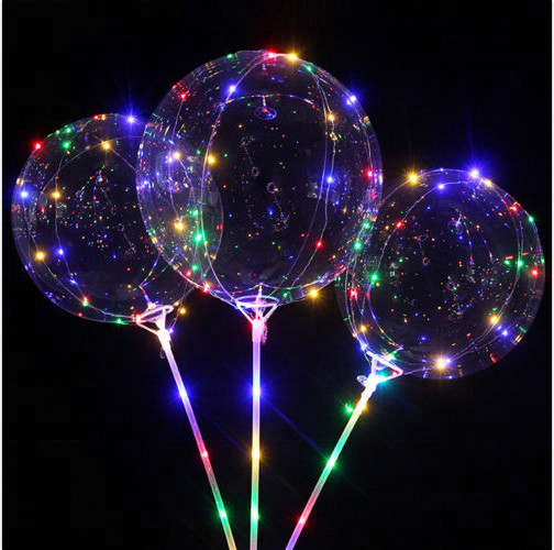 China El globo llevado que destella de los 450CM enciende la luz encima del color modificado para requisitos particulares los globos del cumpleaños supplier