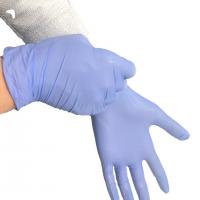 China Disposable Powder Free Purple Nitrile Working Gloves Wholesale Anti-Slip Nitrile Gloves on sale