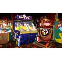 Flip 2 Win Arcade Coin pusher game machine|Dice Jackpot Bonus Coin Pusher Game Machine(sales@hominggame.com)