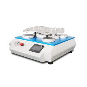 China Stainless Steel Automatic 4 Stations Martindale Abrasion Tester For Textile Fabric supplier