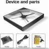 China 2025 New Products Full Hd Four Blades Spinning Holographic 3d Fan Led Display Alr Screen Motorized wholesale
