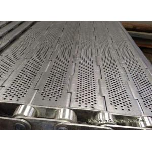 Sprocket Driven Plate Link Belt Conveyor Belt High Temperature Resistant