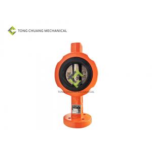 Clamp Pneumatic Butterfly Valve Air Operated GDT7-65 Soft Sealing Type