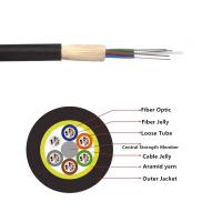 China Water Resistant  48 Core 500m Span OFC ADSS Fiber Optic Cable on sale