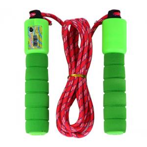 China Adjustable Speed Fitness Jump Ropes Sports Skipping Ropes Steel Wire Counter Jump Rope supplier