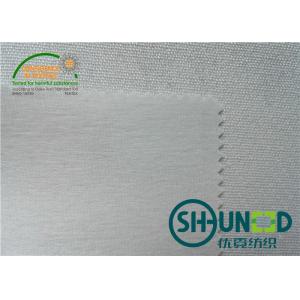 China Polyester Tie Interlining Fabric Soft Hand Feeling With OEKO-TEX Standard 100 supplier