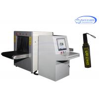 Middle Size Checked Baggage X Ray Machine In Airport , X-Ray Bottom Shine Detecting With Sounds Alarm