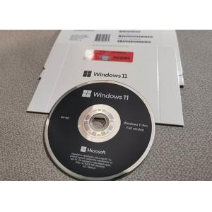 Microsoft Windows 11 Pro 64bit OEM English DVD Package Software