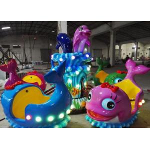 Rotating Kiddie Carousel Horse Ride With Gorgeous Lights And Great Music