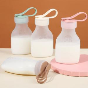 China Breast Milk Bags Baby Food Bags Reusable Silicone Breast Milk Storage Bags supplier