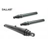 China Telescopic Single Acting Telescopic Hydraulic Cylinders Long Stroke Pin Eye Distance 20mm wholesale