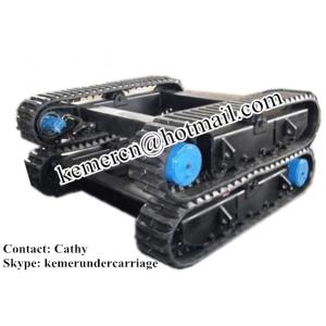 China crusher rubber track undercarriage (rubber crawler undercarriage) wholesale