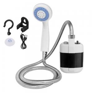 Rechargeable Portable Camping Shower Outdoor Bath Electric Water Pump for Travel Hiking Beach Pet Cleaning