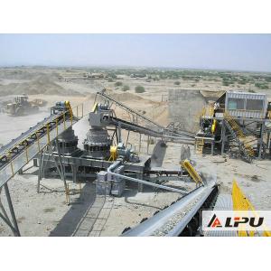 Efficient Basalt Stone Jaw Crushing Plant , Quarry Crushing Equipment