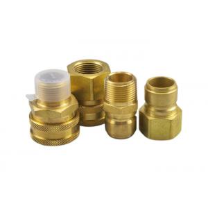 China 1700psi Non Valved Series Brass Quick Release Coupling supplier