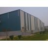 Portable structure wind-resistant large-span steel structure warehouse