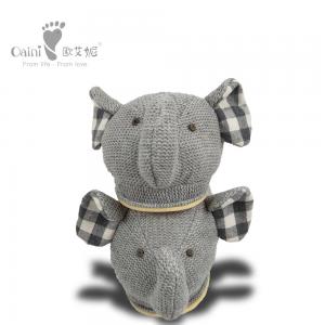 18 X 7cm Kids Shoes Warm Infant Shoes Grey Elephant Head Pattern