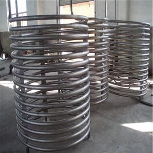 ASTM B338 Seamless titanium Spiral Tube