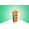 Strong Stable 4 Shelf POS Cardboard Displays , pop display racks