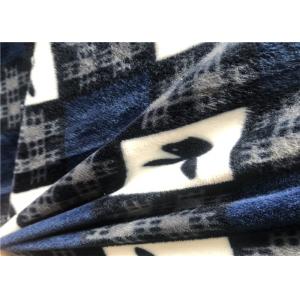 China Garment Design Digital Spandex Velvet Fabric , Warp Knitted Fabric Party Dress supplier