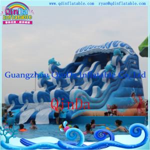 Inflatable Funny Water Slide Wet Water Slide Water Pool Inflatable Slide