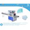 China automatic servo flow pack machine, horizontal machine for mask packing wholesale