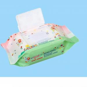 China Ultra Soft Skin Care Non Woven Wet Wipes For Body Cleaning supplier