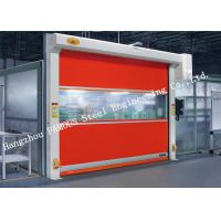 China Automatic High Speed PVC Fabric Aluminium Alloy Electric Roller Shutter Doors on sale