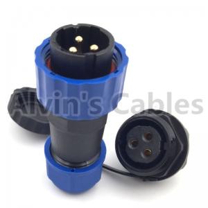 China SD20 TP ZM 2-14 Pin Plastic Electrical Connectors Male Plug Female Socket Connector supplier