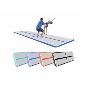 China Cheerleading Mini Or Big Air Track Gymnastics Mat For Gym Trainning / Inflatable Blow Up Air Track Set supplier