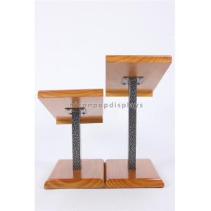 Clothing Shop Table Top Shoe Display Platforms , Commercial Wooden Shoe Display