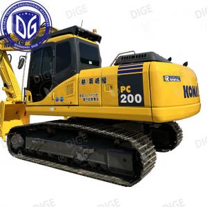 PC200-7 Used Komatsu Excavator 97% New Used Crawler Excavator 20 Ton