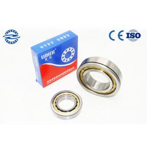 China Low Friction NJ210 Cylindrical Roller Bearing / GCR15 Material Flanged Bearing supplier